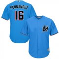 Wholesale Cheap Marlins #16 Jose Fernandez Blue Cool Base Stitched Youth MLB Jersey