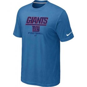 Wholesale Cheap Nike New York Giants Critical Victory NFL T-Shirt Light Blue