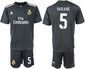 Wholesale Cheap Real Madrid #5 Varane Away Soccer Club Jersey