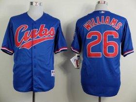 Wholesale Cheap Cubs #26 Billy Williams Blue 1994 Turn Back The Clock Stitched MLB Jersey