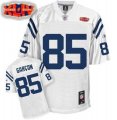 Wholesale Cheap Colts #85 Pierre Garcon White With Super Bowl Patch Stitched NFL Jersey