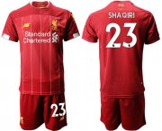 Wholesale Cheap Liverpool #23 Shaqiri Red Home Soccer Club Jersey