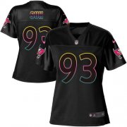 Wholesale Cheap Nike Buccaneers #93 Ndamukong Suh Black Women's NFL Fashion Game Jersey