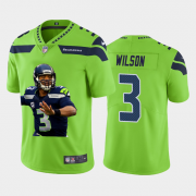 Cheap Seattle Seahawks #3 Russell Wilson Nike Team Hero 1 Vapor Limited NFL Jersey Green