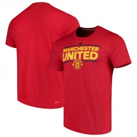 Wholesale Cheap Manchester United adidas City Nickname T-Shirt Red