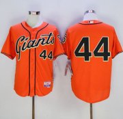 Wholesale Cheap Giants #44 Willie McCovey Orange Cool Base Stitched MLB Jersey