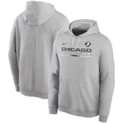 Wholesale Cheap Chicago White Sox Nike Color Bar Club Pullover Hoodie Gray