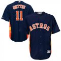 Wholesale Cheap Astros #11 Evan Gattis Navy Blue Cool Base Stitched Youth MLB Jersey