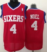 Wholesale Cheap Philadelphia 76ers #4 Nerlens Noel Red Swingman Jersey
