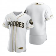 Wholesale Cheap San Diego Padres Blank White Nike Men's Authentic Golden Edition MLB Jersey