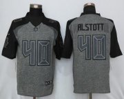 Wholesale Cheap Nike Buccaneers #40 Mike Alstott Gray Men's Stitched NFL Limited Gridiron Gray Jersey