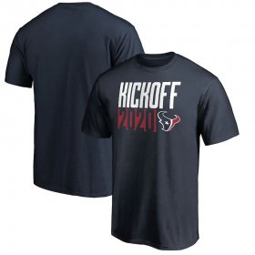 Wholesale Cheap Houston Texans Fanatics Branded Kickoff 2020 T-Shirt Navy