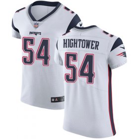 Wholesale Cheap Nike Patriots #54 Dont\'a Hightower White Men\'s Stitched NFL Vapor Untouchable Elite Jersey