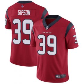 Wholesale Cheap Nike Texans #39 Tashaun Gipson Red Alternate Men\'s Stitched NFL Vapor Untouchable Limited Jersey