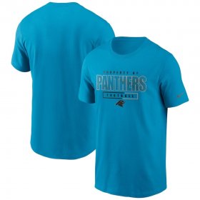 Wholesale Cheap Carolina Panthers Nike Team Property Of Essential T-Shirt Blue