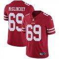 Wholesale Cheap Nike 49ers #69 Mike McGlinchey Red Team Color Youth Stitched NFL Vapor Untouchable Limited Jersey