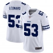 Wholesale Cheap Indianapolis Colts #53 Darius Leonard Nike White Team Logo Vapor Limited NFL Jersey