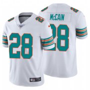 Wholesale Cheap Nike Dolphins #28 Bobby Mccain White Alternate Men's Stitched NFL 100th Season Vapor Untouchable Limited Jersey
