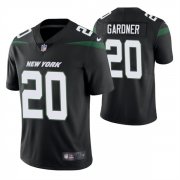 Wholesale Cheap Men's New York Jets #20 Ahmad Gardner 2022 Black Vapor Untouchable Limited Stitched Jersey