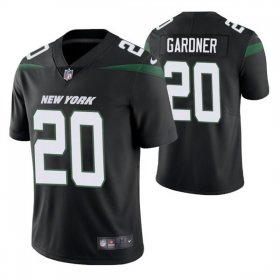 Wholesale Cheap Men\'s New York Jets #20 Ahmad Gardner 2022 Black Vapor Untouchable Limited Stitched Jersey