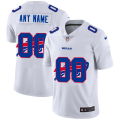 Wholesale Cheap Buffalo Bills Custom White Men's Nike Team Logo Dual Overlap Limited NFL Jersey