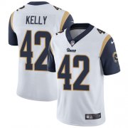 Wholesale Cheap Nike Rams #42 John Kelly White Men's Stitched NFL Vapor Untouchable Limited Jersey