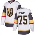Wholesale Cheap Adidas Golden Knights #75 Ryan Reaves White Road Authentic Stitched NHL Jersey