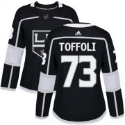 Wholesale Cheap Adidas Kings #73 Tyler Toffoli Black Home Authentic Women's Stitched NHL Jersey