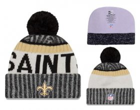 Wholesale Cheap NFL New Orleans Saints Logo Stitched Knit Beanies 004