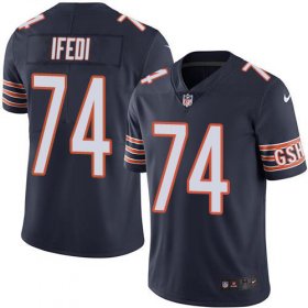 Wholesale Cheap Nike Bears #74 Germain Ifedi Navy Blue Team Color Youth Stitched NFL Vapor Untouchable Limited Jersey