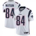 Wholesale Cheap Nike Patriots #84 Benjamin Watson White Men's Stitched NFL Vapor Untouchable Limited Jersey