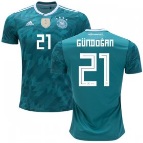 Wholesale Cheap Germany #21 Gundogan Away Kid Soccer Country Jersey