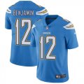 Wholesale Cheap Nike Chargers #12 Travis Benjamin Electric Blue Alternate Youth Stitched NFL Vapor Untouchable Limited Jersey