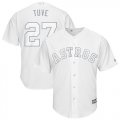Wholesale Cheap Astros #27 Jose Altuve White 