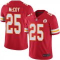 Wholesale Cheap Nike Chiefs #25 LeSean McCoy Red Team Color Men's Stitched NFL Vapor Untouchable Limited Jersey