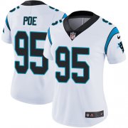 Wholesale Cheap Nike Panthers #95 Dontari Poe White Women's Stitched NFL Vapor Untouchable Limited Jersey