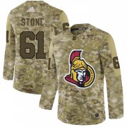 Wholesale Cheap Adidas Senators #61 Mark Stone Camo Authentic Stitched NHL Jersey