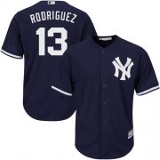 Wholesale Cheap Yankees #13 Alex Rodriguez Navy blue Cool Base Stitched Youth MLB Jersey