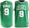Wholesale Cheap Boston Celtics #9 Rajon Rondo Revolution 30 Swingman Green Jersey