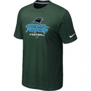 Wholesale Cheap Nike Carolina Panthers Big & Tall Critical Victory NFL T-Shirt Dark Green