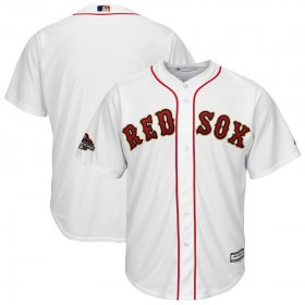 Wholesale Cheap Boston Red Sox Majestic 2019 Gold Program Cool Base Team Jersey White