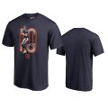 Wholesale Cheap Chicago Bears #10 Mitchell Trubisky Navy Men's Player Graphic Powerhouse T-Shirt