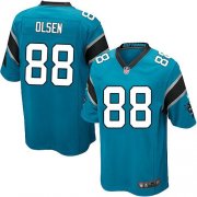 Wholesale Cheap Nike Panthers #88 Greg Olsen Blue Alternate Youth Stitched NFL Elite Jersey