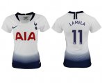 Wholesale Cheap Women's Tottenham Hotspur #11 Lamela Home Soccer Club Jersey