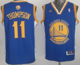 Wholesale Cheap Golden State Warriors #11 Klay Thompson Revolution 30 Swingman Blue Jersey