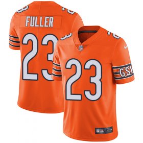 Wholesale Cheap Nike Bears #23 Kyle Fuller Orange Men\'s Stitched NFL Limited Rush Jersey
