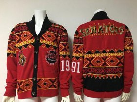 Wholesale Cheap Ottawa Senators Red Men\'s NHL Ugly Sweater