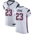 Wholesale Cheap Nike Patriots #23 Patrick Chung White Men's Stitched NFL Vapor Untouchable Elite Jersey