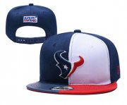 Wholesale Cheap Texans Team Logo Navy 2019 Draft Adjustable Hat YD