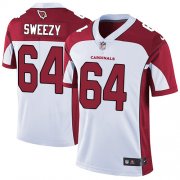 Wholesale Cheap Nike Cardinals #64 J.R. Sweezy White Men's Stitched NFL Vapor Untouchable Limited Jersey